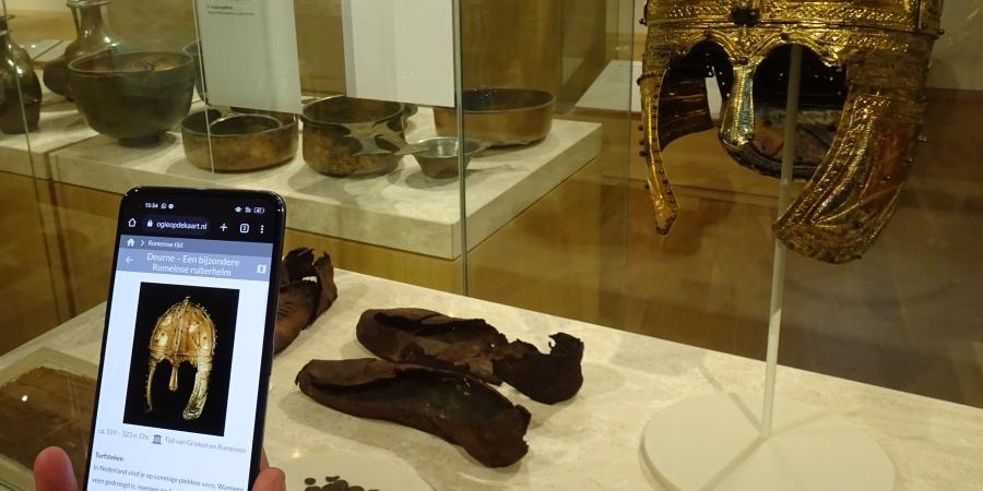 Persfoto Archeologie op de kaart
