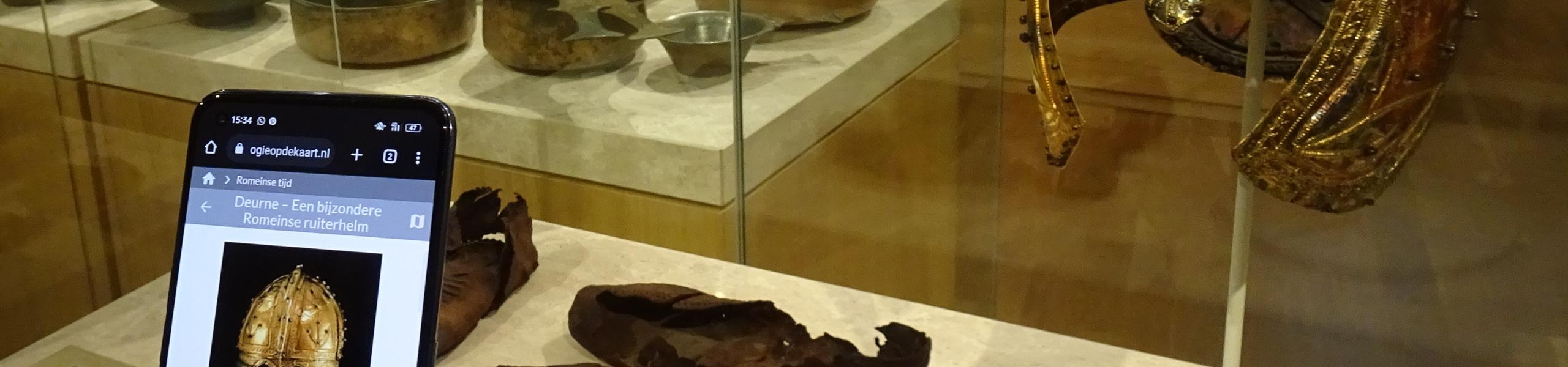 Persfoto Archeologie op de kaart
