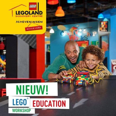 Nieuw in Discovery Centre Scheveningen: Les met LEGO! 